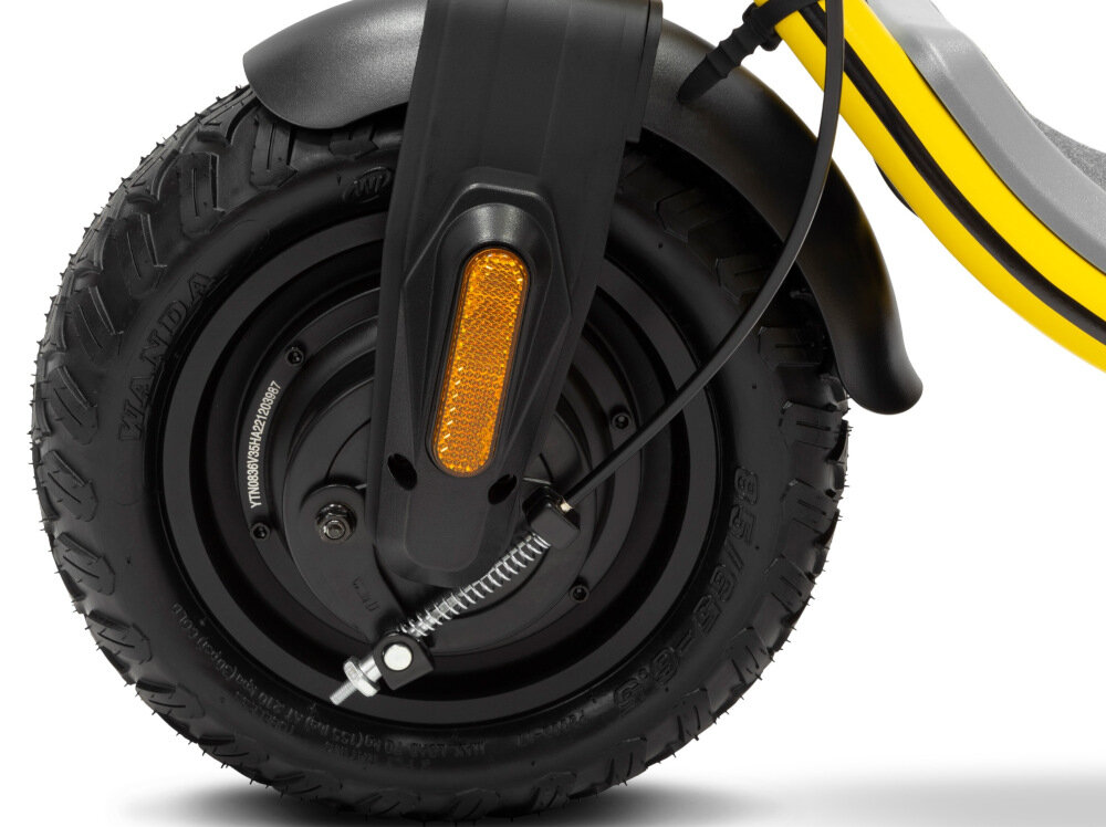 Hulajnoga elektryczna DUCATI Scrambler City Cross-E E-Scooter Cross-E X Off Czarno-żółty silnik wydajny moc 400 W maksymalna predkosc do 20 km/h