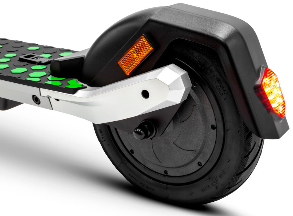 Hulajnoga elektryczna LAMBORGHINI AL2 Czarny silnik moc 350 W maksymalna predkosc do 20 km/h trzy tryby jazdy