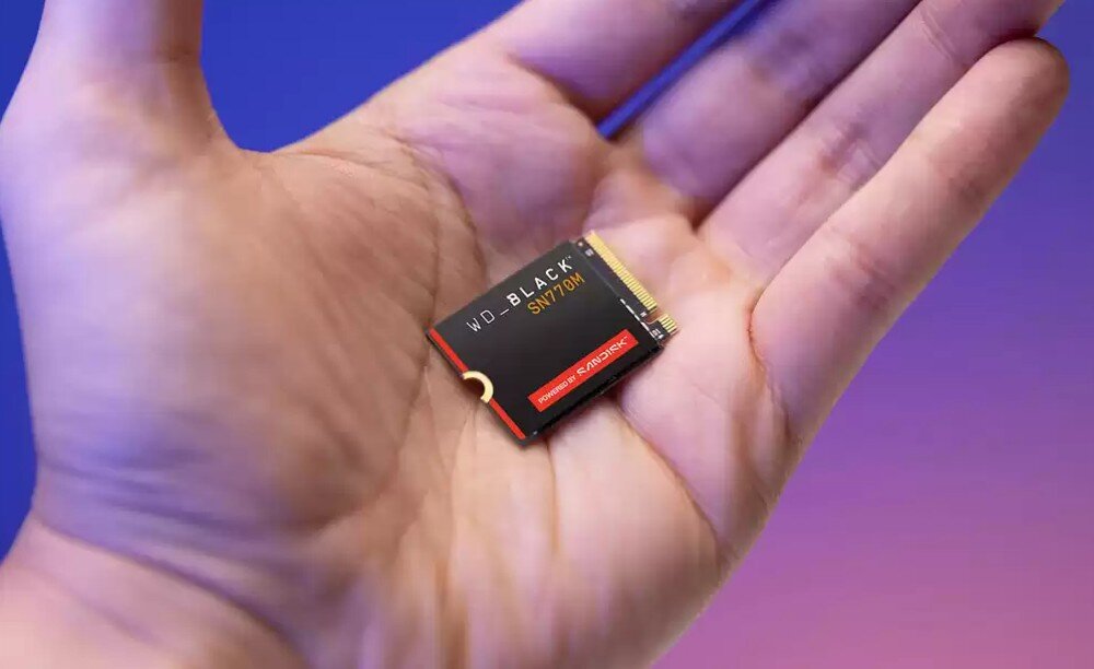 Dysk WD Black SN770M 1TB SSD szybkość odczyt zapis interfejs