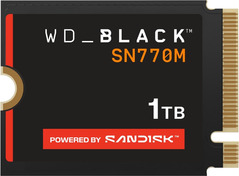 Dysk WD Black SN770M 1TB SSD pojemność kompatybilność konsole
