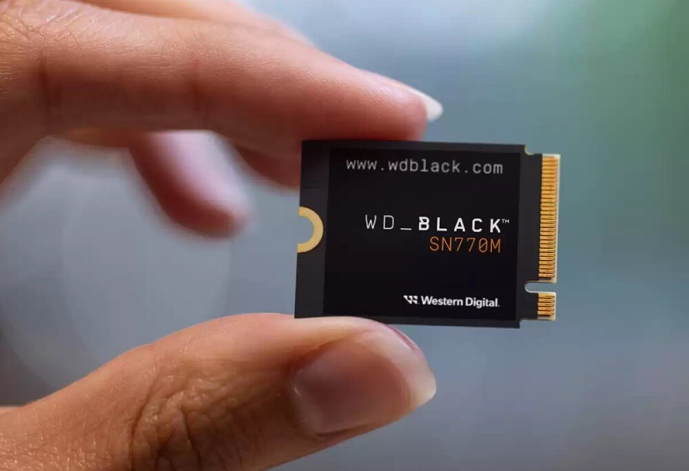 SSD-накопичувач WD Black SN770M 2 ТБ зі швидкістю читання та запису