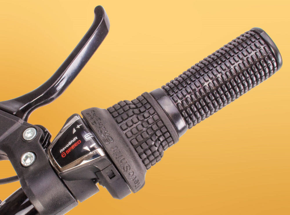 Rower dziecięcy SSUN BABY Verdant Rowan 20 cali dla chłopca 6 biegow obrotowa manetka RevoShift tylna przerzutka SHIMANO Tourney duza wytrztmalosc sprawne dzialanie plynna bezproblemowa zmiana biegow