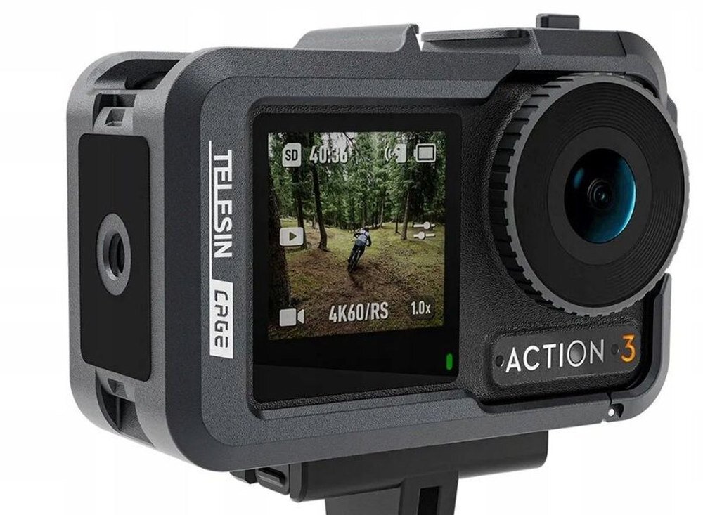 Obudowa TELESIN do Dji Action 3-Action 4 OA-FMS-004  klatka na kamerze  
