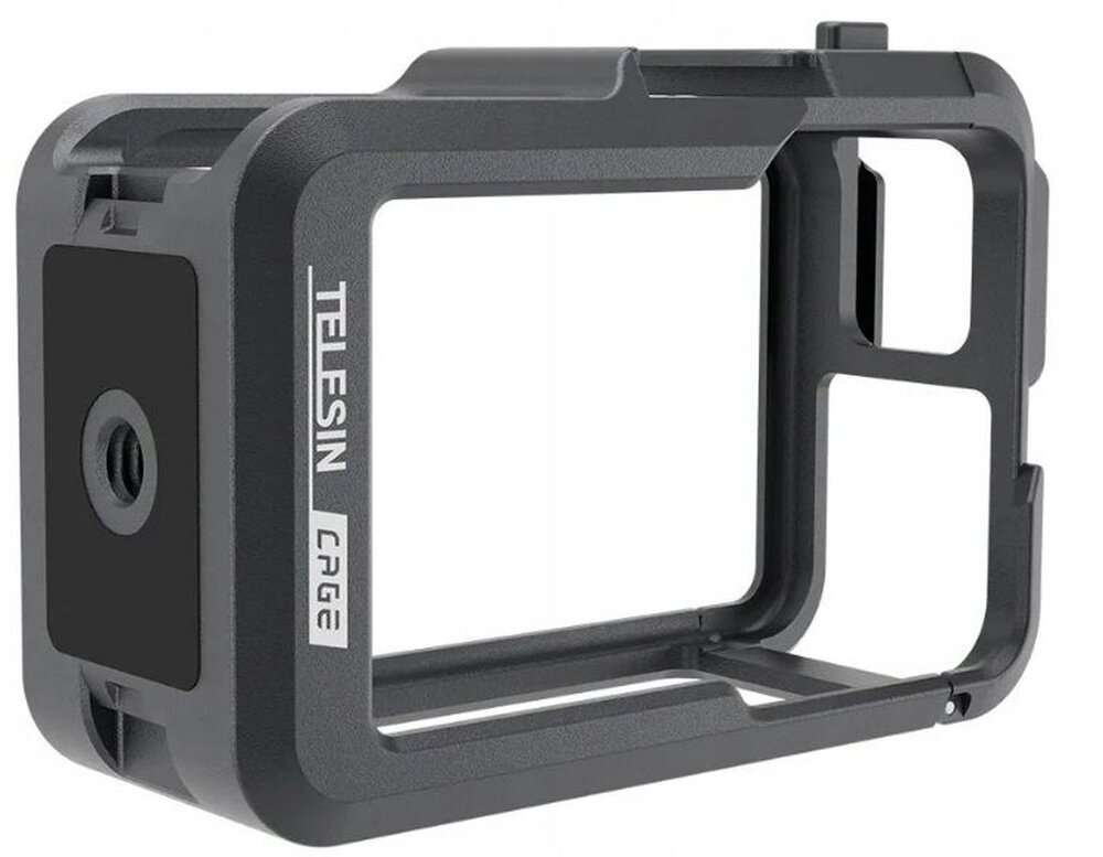 Obudowa TELESIN do Dji Action 3-Action 4 OA-FMS-004  Gwint klatka z boku 