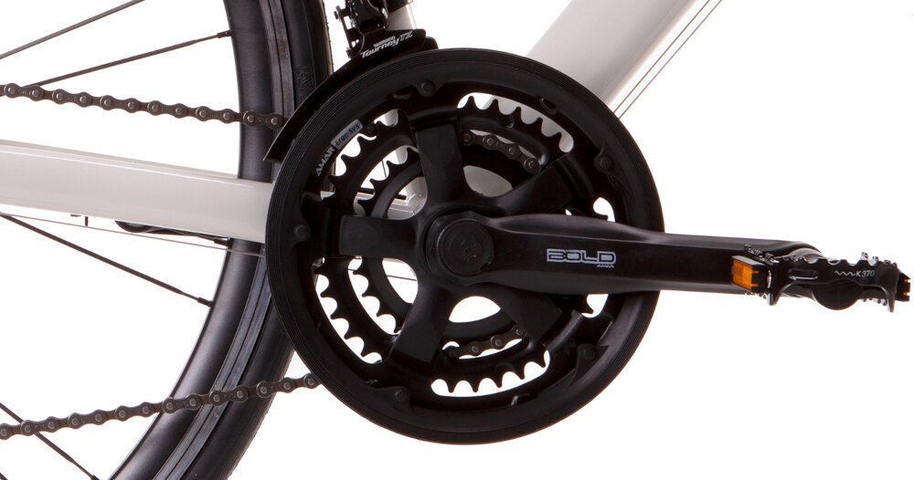 Rower szosowy INDIANA Racing M22 28 cali męski Szary korba AMAR BOLD wklad suportu DENVER