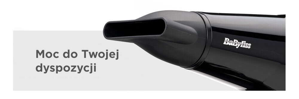 Suszarka BABYLISS D374DE 2000W wydajny silnik 2000 W szybkie suszenie oszczędność czasu skuteczne suszenie wygodne przechowywanie wymiar komfortu