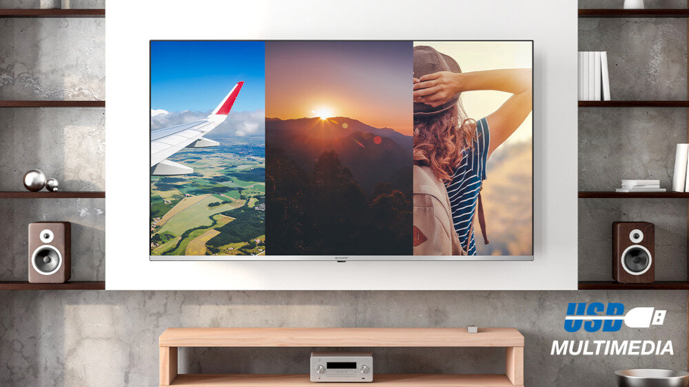 Telewizor SHARP GP6260E - usb