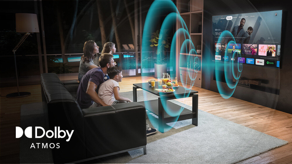 Telewizor SHARP GP6760E - dolby atmos