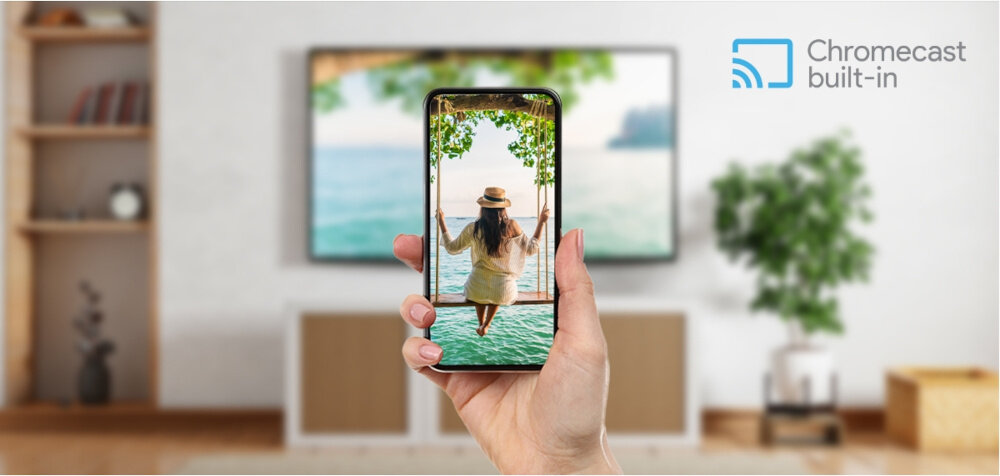 Telewizor SHARP FQ8EG  - chromecast