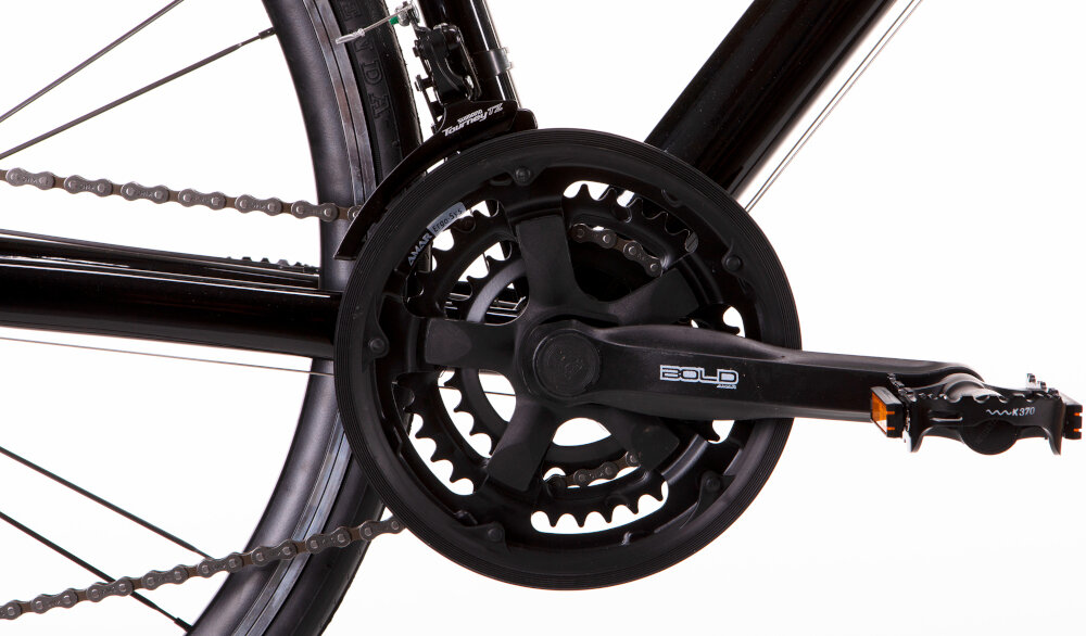 Rower szosowy INDIANA Racing M20 28 cali męski Czarny korba AMAR BOLD wklad suportu DENVER