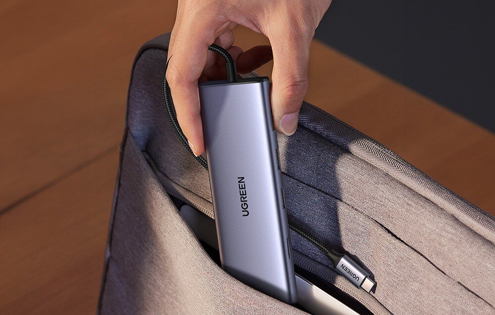 Hub UGREEN Revodok CM498 USB Typu C, Pasywny kompatybilność systemy kabel złącze