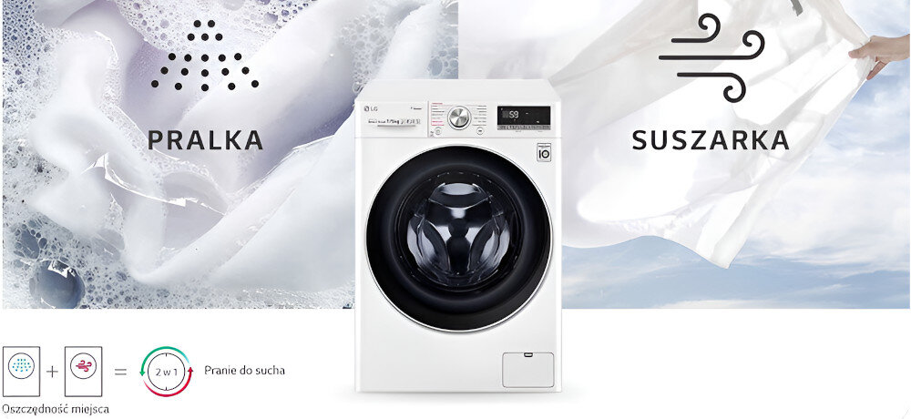 PRALKO-SUSZARKA LG F2D95521W
