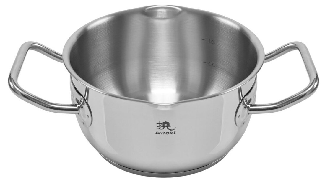 Garnek SHIORI Shiori Steel Series Pro 316 16 cm Łatwość czyszczenia