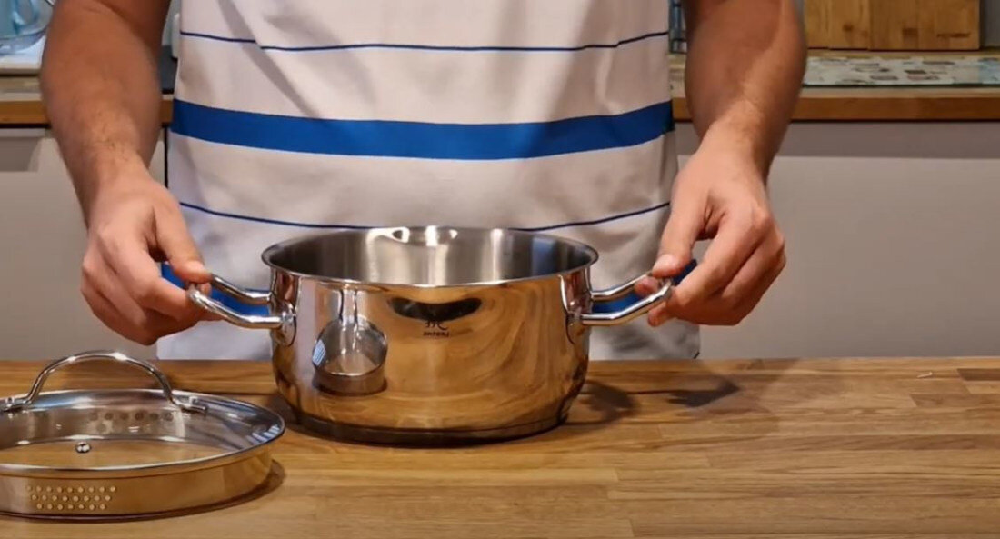 Garnek SHIORI Shiori Steel Series Pro 316 grudne dno