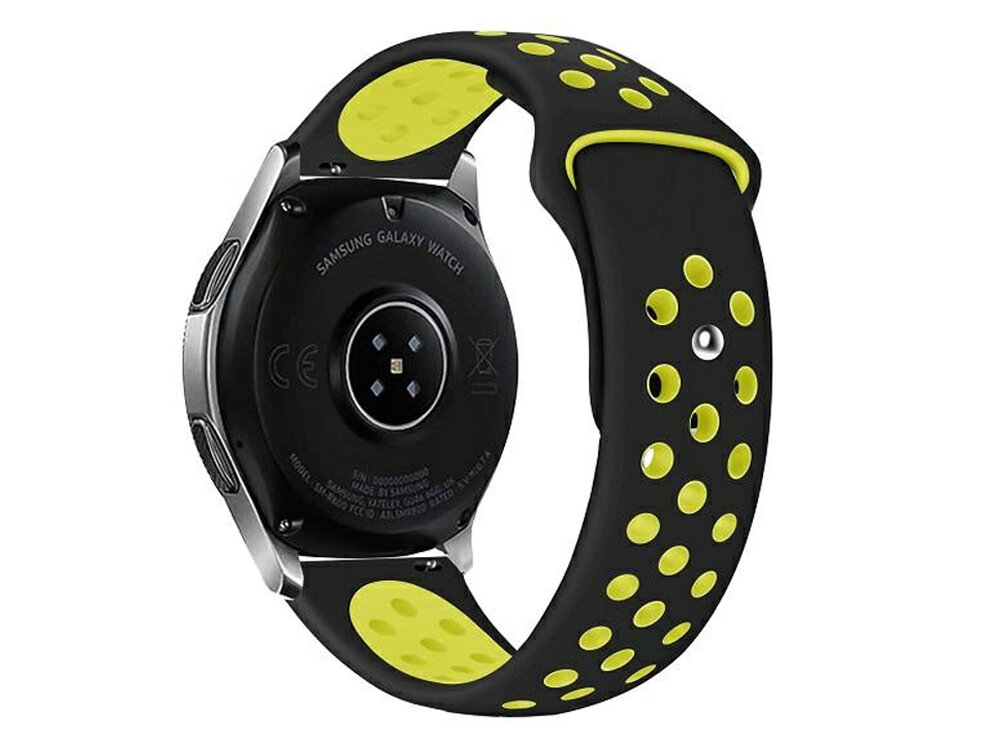 Pasek BELINE Sport Silicone można łatwo regulować otworom stabilne trzymanie urządzenie - pasek z zegarkiem od tyłu