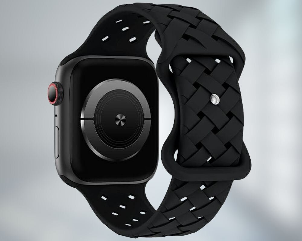 Pasek BELINE Silicone Woven pasek silikon silicone porowaty wzor odporny nadgarstek