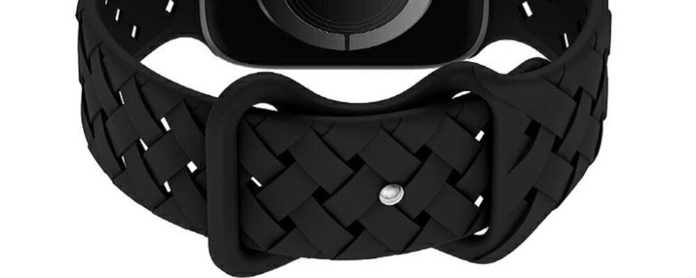 Pasek BELINE Silicone Woven pasek silikon silicone porowaty wzor odporny nadgarstek