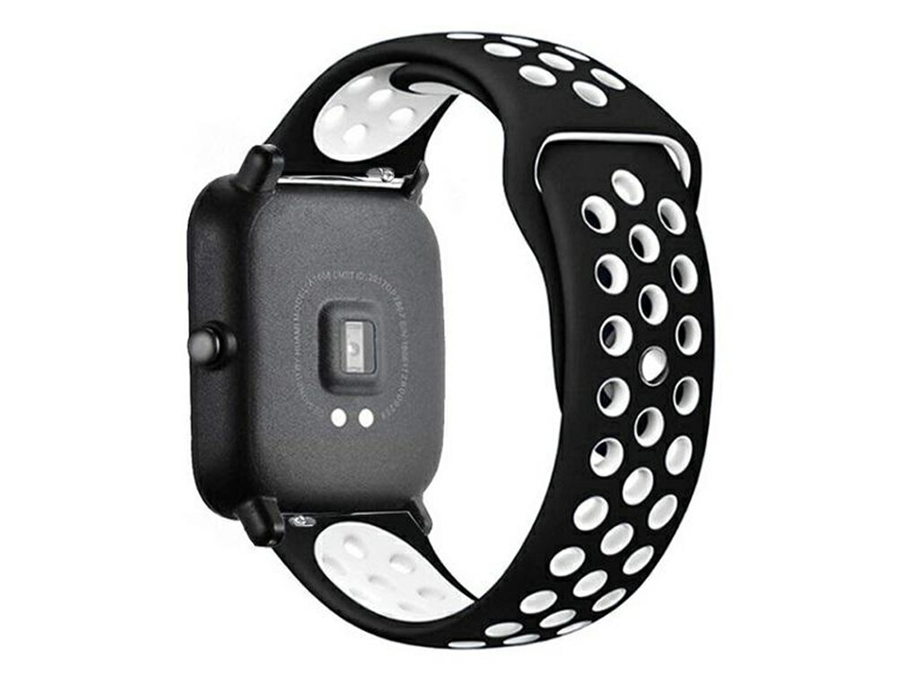 Pasek BELINE Sport Silicone można łatwo regulować otworom stabilne trzymanie urządzenie - pasek z zegarkiem od tyłu