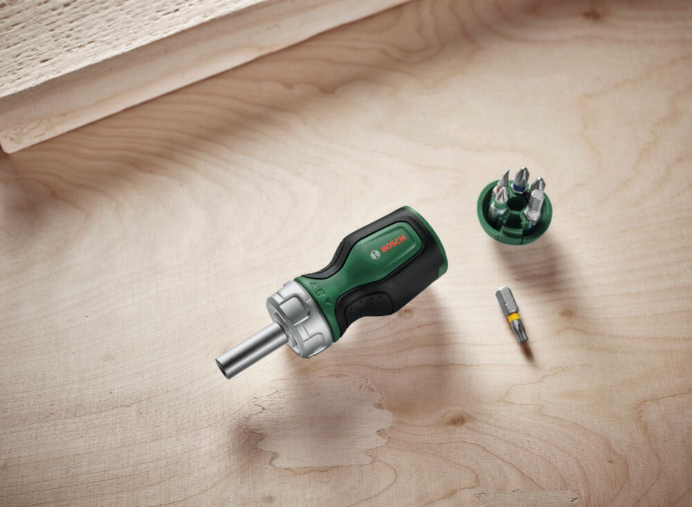 Wkrętak z grzechotką Bosch 1600A027PK moment obrotowy 50 Nm 36-zębowa przekładnia