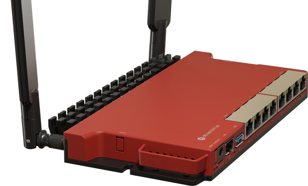 Router MIKROTIK L009UIGS-2HAXD-IN 2.4 GHz podzespoły procesor pamięć wydajność
