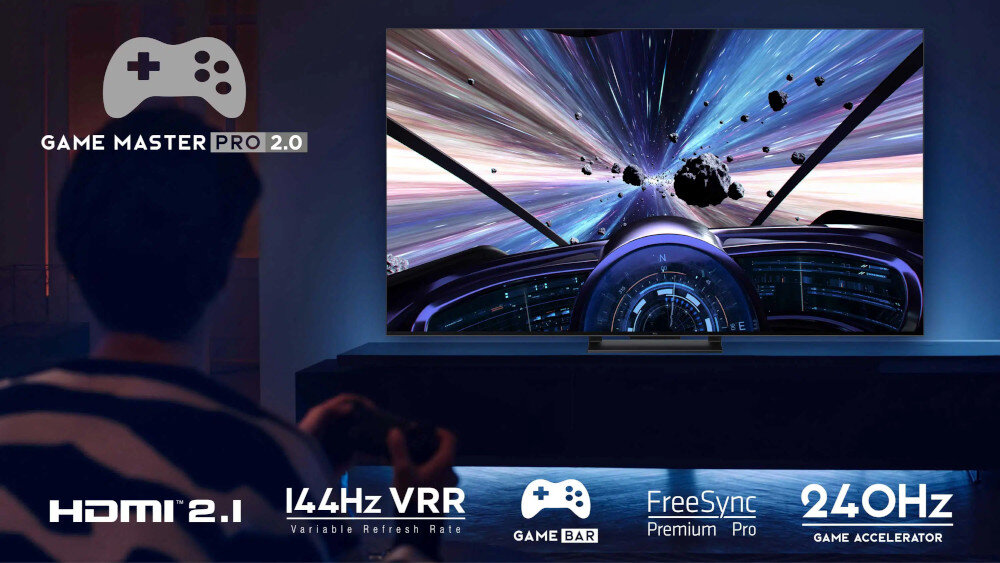 Telewizor TCL C955 - gaming