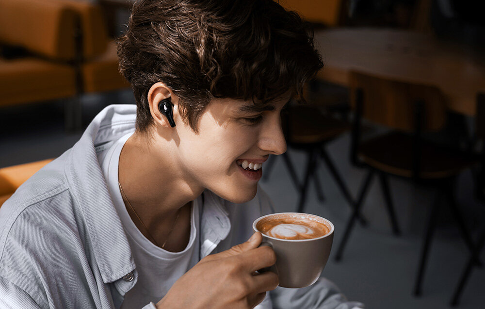 Słuchawki dokanałowe EDIFIER X5 Lite design komfort lekkość dźwięk jakość wrażenia słuchowe ergonomia lekkość sport aktywność podróże czas pracy działanie akumulator 