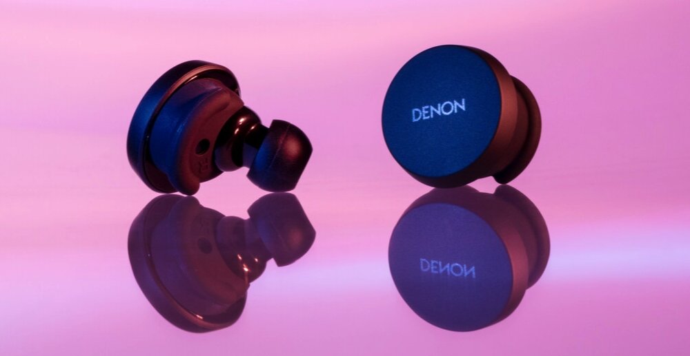 Słuchawki dokanałowe DENON Perl dzwiek personalizacja