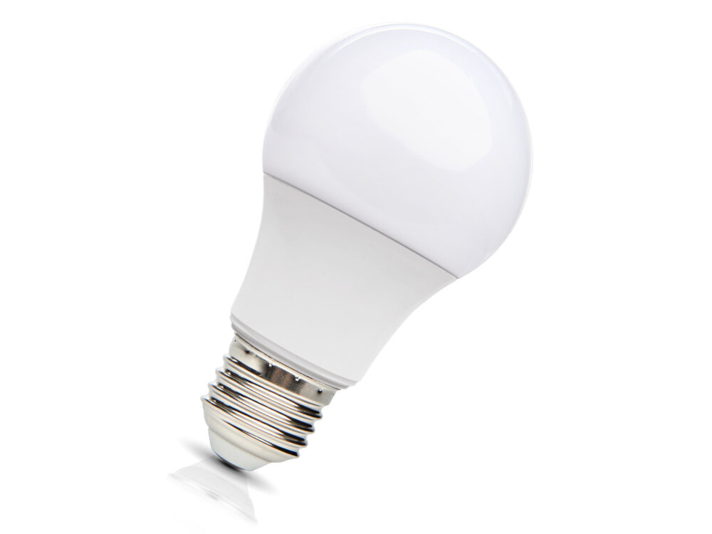 Żarówka LED GS KOBI 8.5W E27 dlugotrwale uzytkowanie trwalosc 10000 godzin klasa energetyczna F 10000 cykli wlacz/wylacz