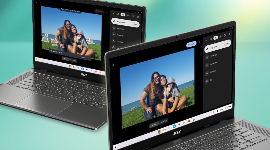 Laptop ACER Chromebook Plus 515 - Magic Eraser