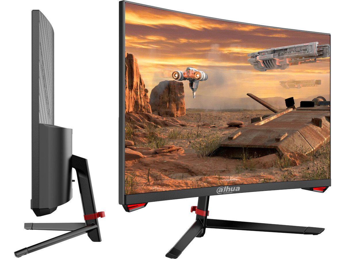 Monitor DAHUA LM24-E230C 23.6 1920x1080px 165Hz 1 ms Curved kolory pokrycie barwy