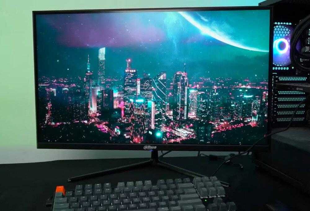 Monitor DAHUA LM27-E231 27 1920x1080px IPS 165Hz 1 ms obraz jakość rozdzielczość kolory pokrycie
