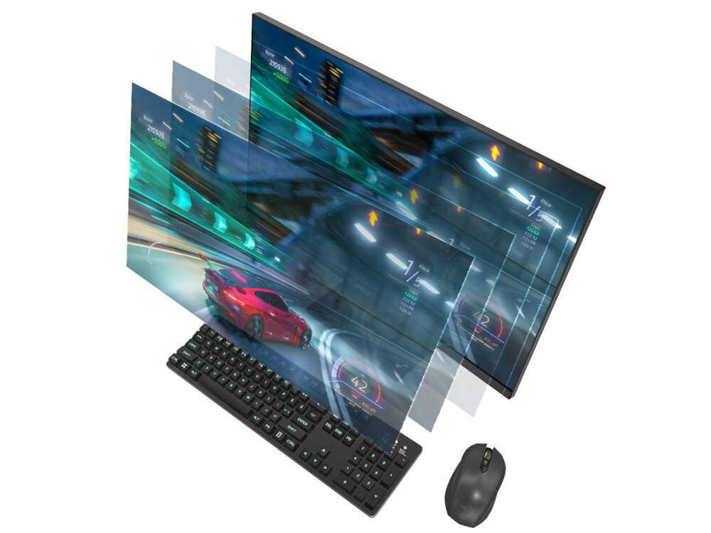 Monitor DAHUA LM24-P301A 23.8 2560x1440px IPS płynność odświeżanie czas reakcji synchronizacja