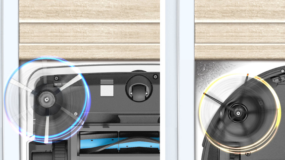 Robot sprzątający HOBOT Legee D8 LuLu ksztalt narozniki  D