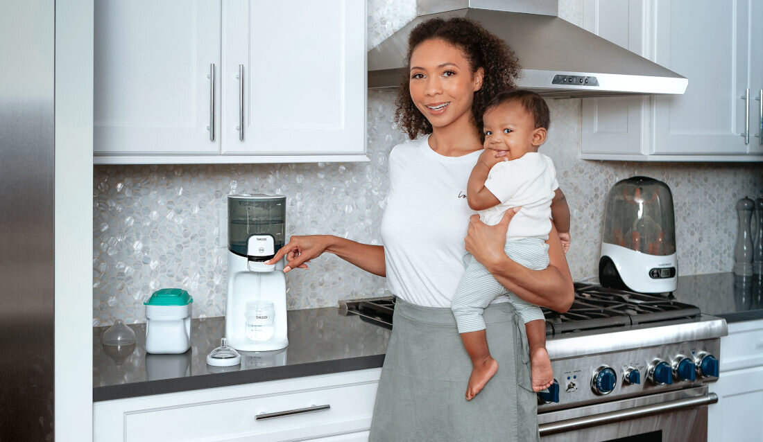 Dyspenser do wody BABY BREZZA Instant Warmer kompatybilny butelki zbiornik pojemność zapotrzebowanie