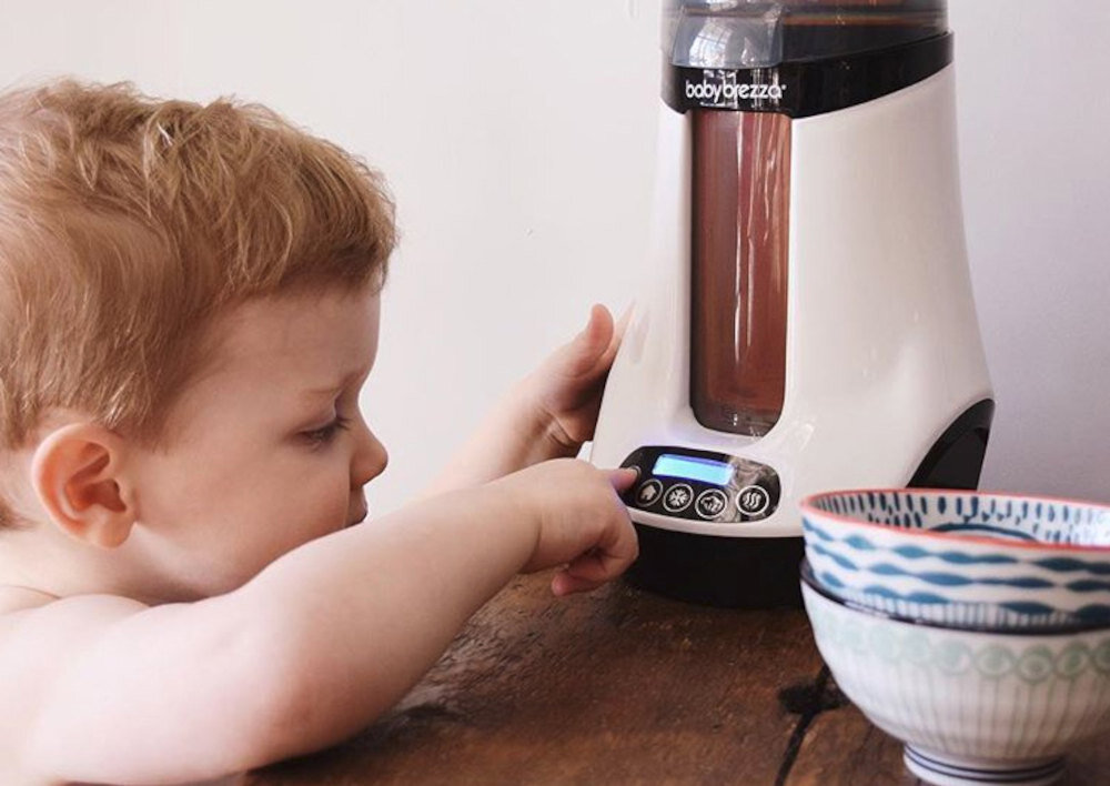 Podgrzewacz do butelek BABY BREZZA Safe + Bluetooth aplikacja Android iOS powiadomienie panel kontrolny