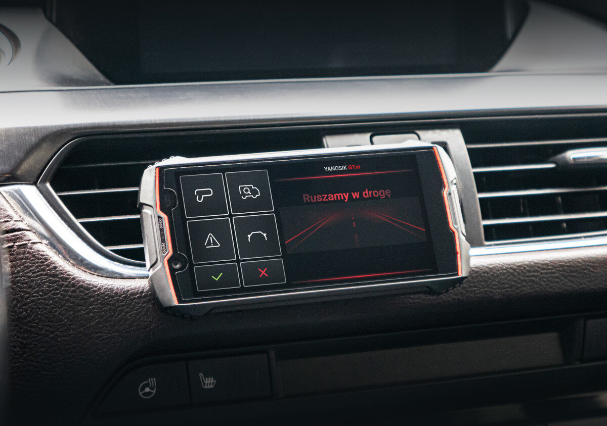 ANTYRADAR YANOSIK GTM abonament gratis nawigacja powiadomienia komunikaty