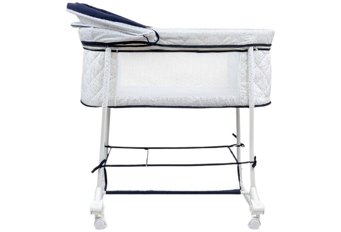 Kołyska MILLY MALLY Dream On 5430 Szary z wysokiej jakości materiałów wykonanie metalowy stelaż wygoda komfort praktyczność funkcjonalność