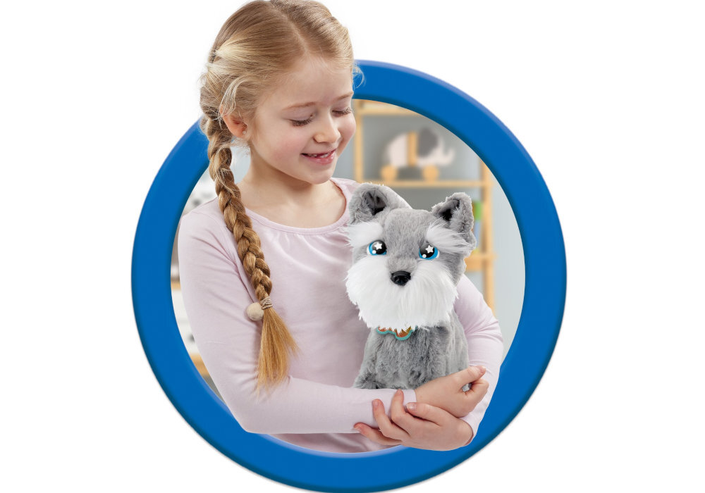 Zabawka interaktywna ANIMAGIC Piesek Tilly zabawa interaktywność radość wyobraźnia futerko wyposażenie