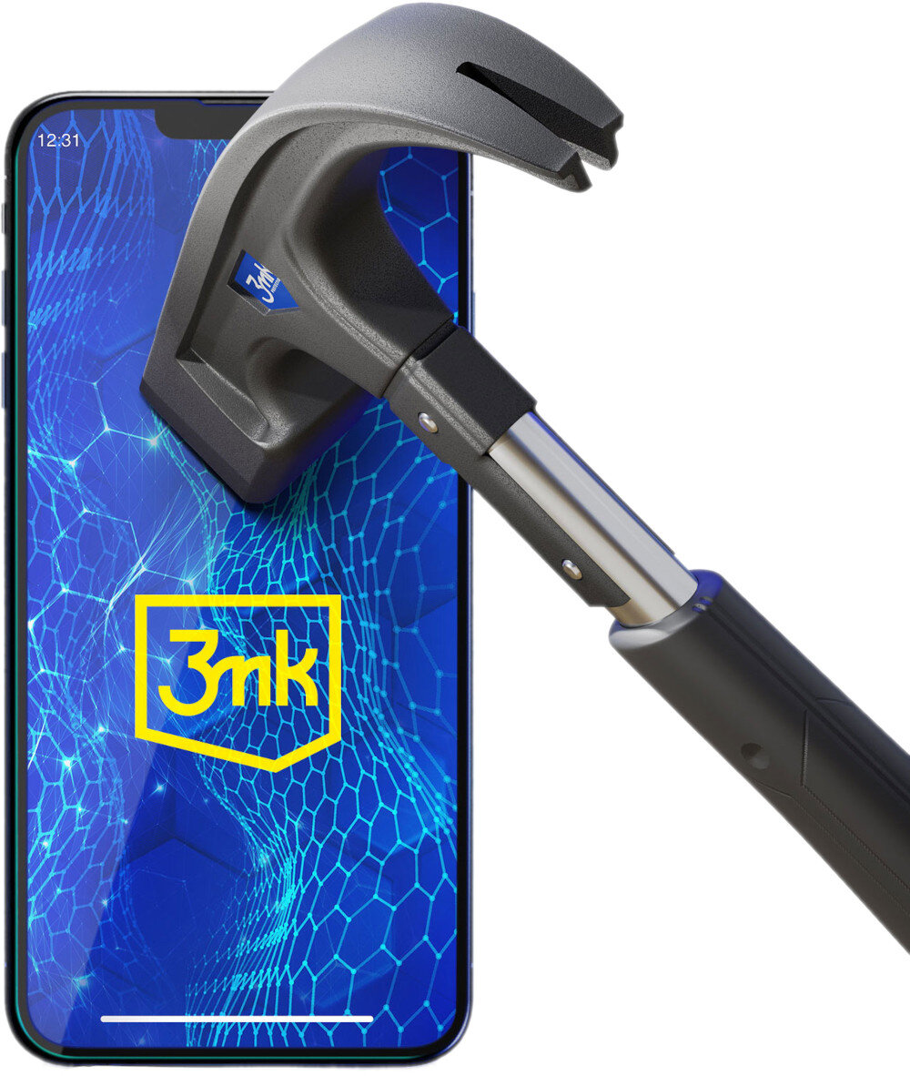 Szklo hartowane 3MK HardGlass Max Lite calkowicie przezroczyste