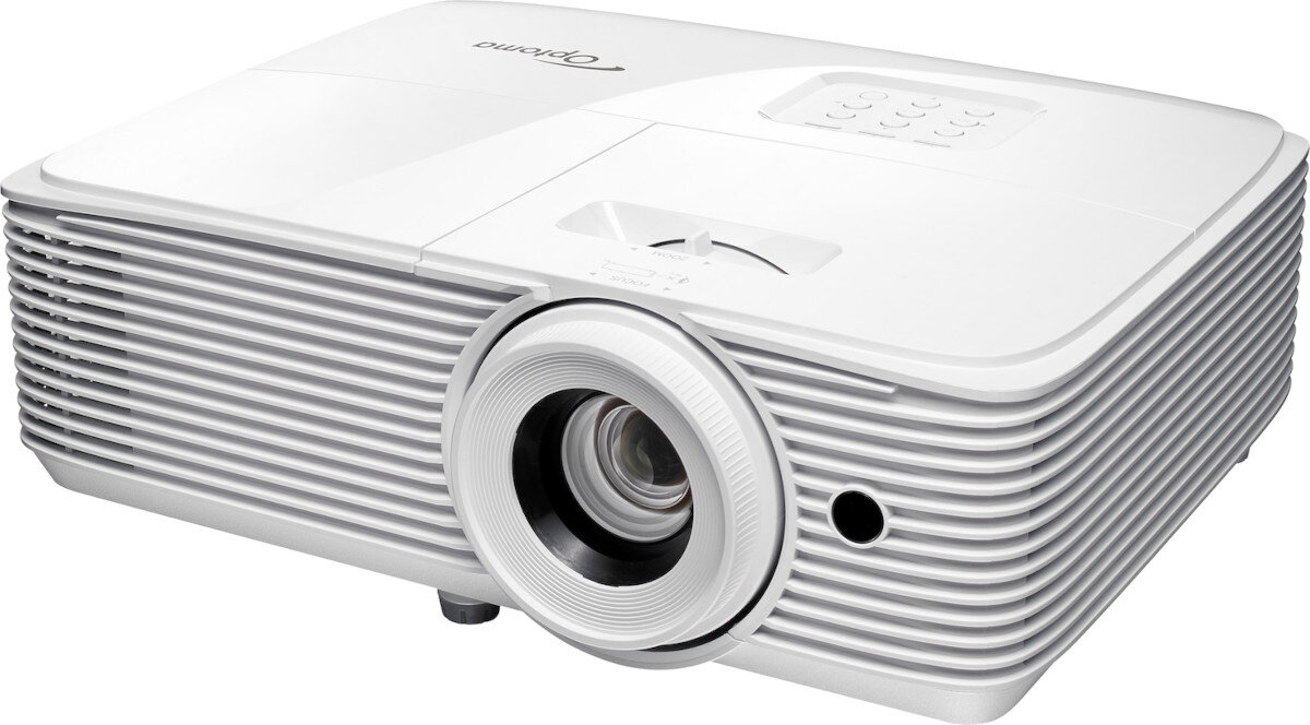 Projektor OPTOMA HD30LV hałas głośność lampa tryb eko korekcja trapezowa