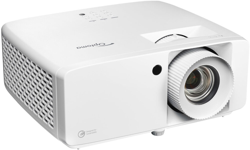 Projektor OPTOMA UHZ66 - Kompaktowa konstrukcja i łatwa instalacja, projektor pod skosem