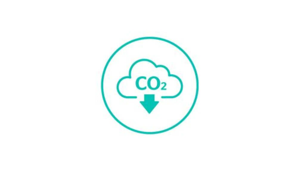 Projektor OPTOMA UHZ66 - Mały ślad węglowy, logo mniejszego co2