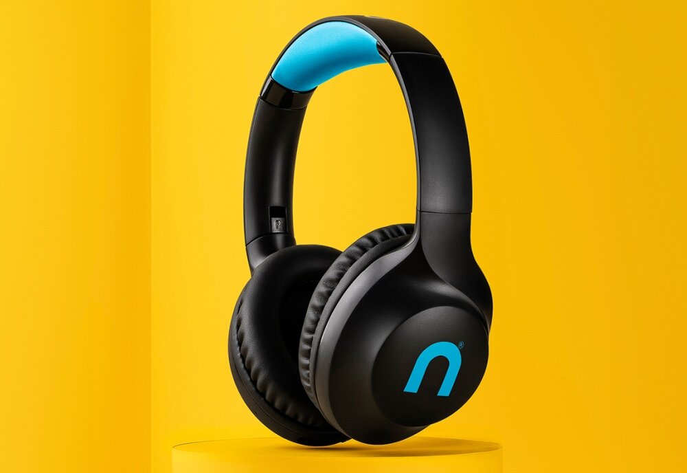 Słuchawki nauszne NICEBOY Hive XL 3 design komfort lekkość dźwięk jakość wrażenia słuchowe ergonomia lekkość sport aktywność podróże czas pracy działanie akumulator