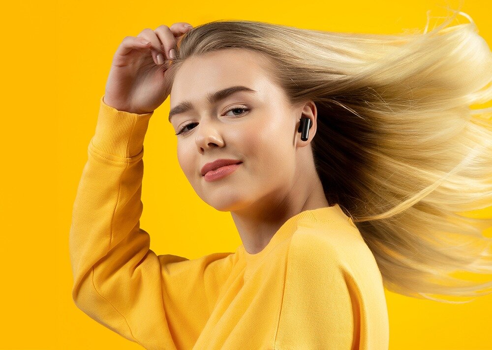 Słuchawki dokanałowe NICEBOY Hive Pins 3 design komfort lekkość dźwięk jakość wrażenia słuchowe ergonomia lekkość sport aktywność podróże czas pracy działanie akumulator