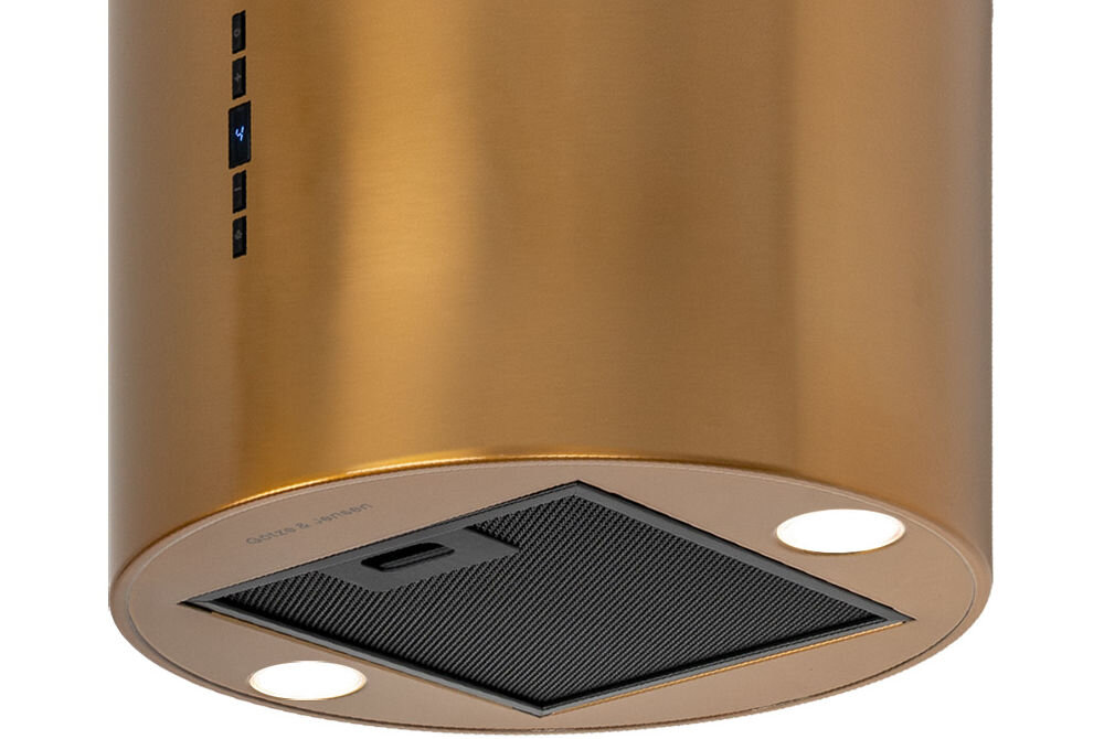 Okap GOTZE & JENSEN WH700GS Złoty pochlniacz wyciag