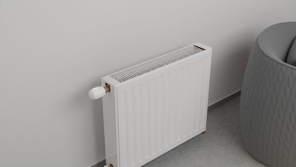 Głowica termostatyczna TESLA TV500 ZigBee różnorodne tryby działania szeroki zakres opcji automatyczny ręczny ekologiczny szybkie nagrzewanie