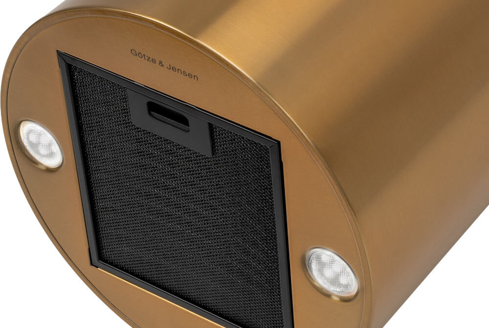 Okap GÖTZE & JENSEN IH700GS Złoty oświetenie LED