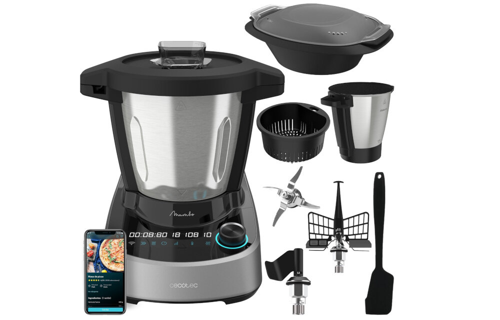 Robot wielofunkcyjny CECOTEC Mambo 11090 Habana 1600W z wbudowaną wagą i funkcją gotowania 1600W