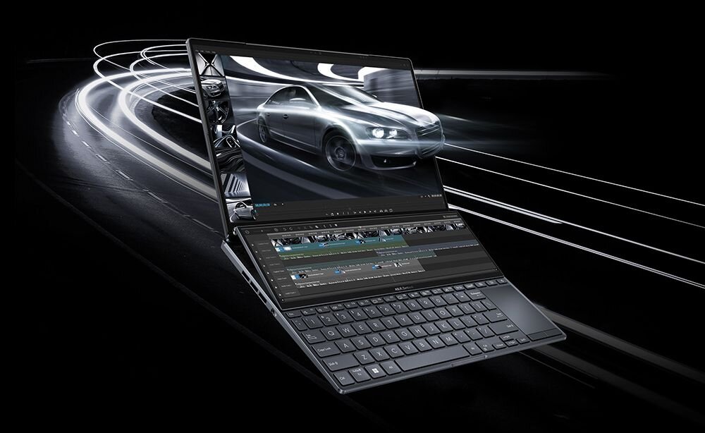 Laptop ASUS ZenBook Pro 14 Duo OLED UX8402 - RAM LPDDR5