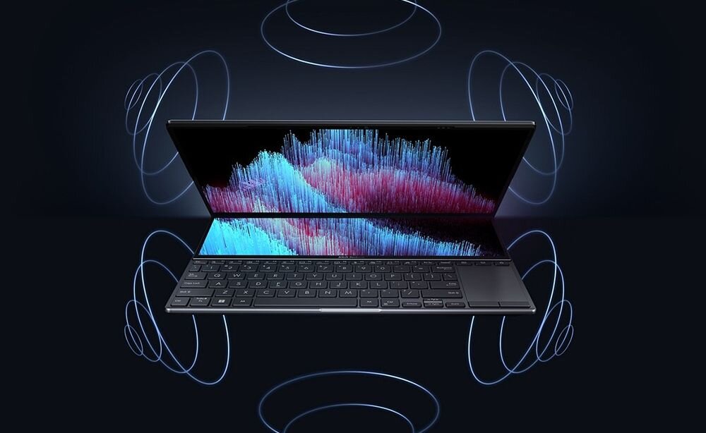Laptop ASUS ZenBook Pro 14 Duo OLED UX8402 - Harman Kardon Dolby Atmos